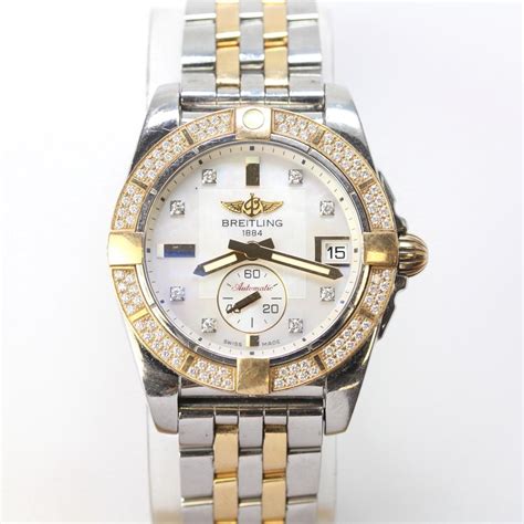 breitling galactic womens|breitling galactic 41 diamond bezel.